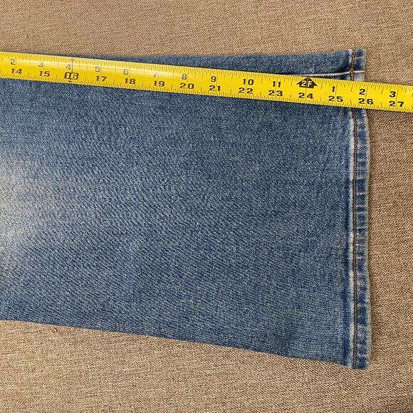 Madewell Kick Out Denim Jeans Women's 16W Mid Rise Blue Casual NWT - Picture 11 of 13
